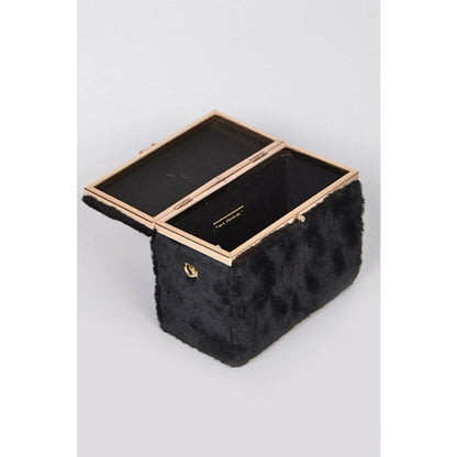 Furry Jewelry Box Clutch: Luxurious Style, guilt-free Materials
