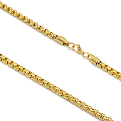 Box Style Chain-Gold