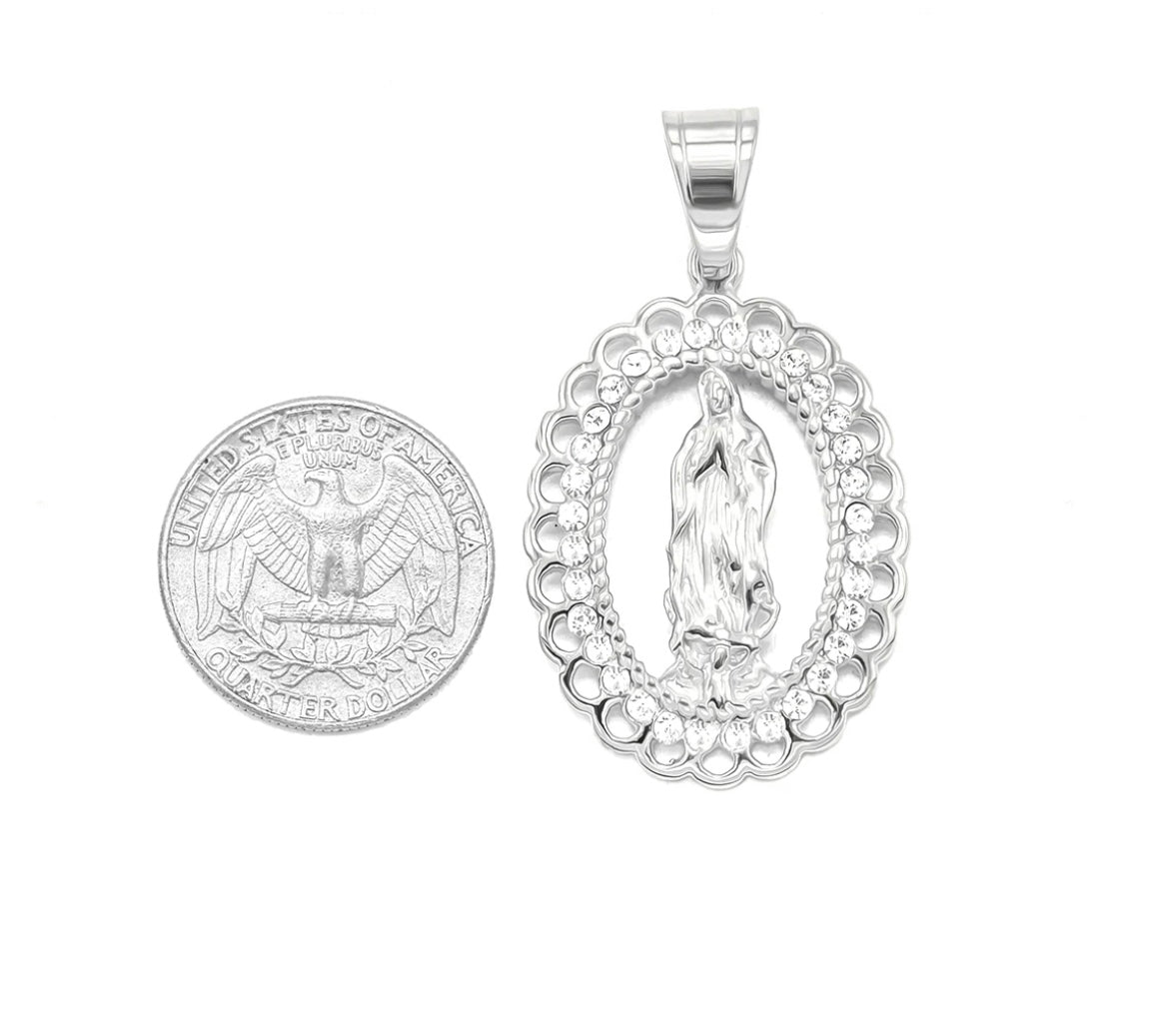 Graceful Majesty Silver Pendant